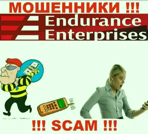 Не стоит вестись предложения Endurance Enterprises, не рискуйте своими деньгами