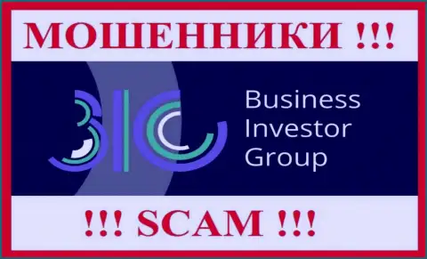 Логотип МОШЕННИКОВ Business Investor Group