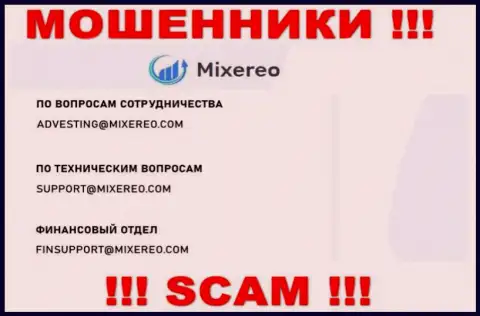 На е-майл Mixereo писать сообщения не стоит - это наглые мошенники !!!