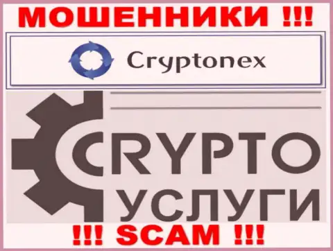 Имея дело с CryptoNex Org, область деятельности которых Криптовалютные услуги, рискуете остаться без своих вложенных средств