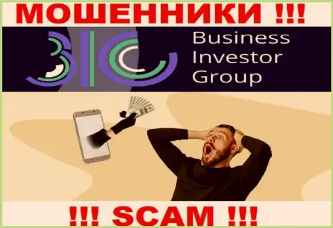 Советуем бежать от компании Business Investor Group подальше, не поведитесь на их условия совместной работы