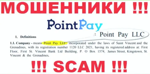 Point Pay LLC - это организация, которая руководит интернет-мошенниками ПоинтПэй Ио