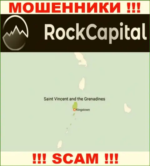 С RockCapital io сотрудничать НЕ СОВЕТУЕМ - скрываются в офшорной зоне на территории - St. Vincent and the Grenadines