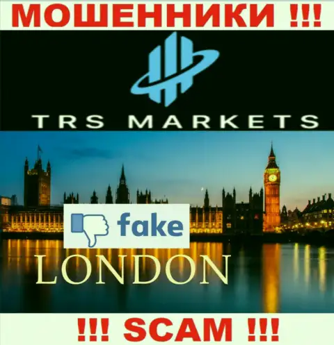 Не стоит верить internet мошенникам из компании TRS Markets - они публикуют фейковую информацию о юрисдикции