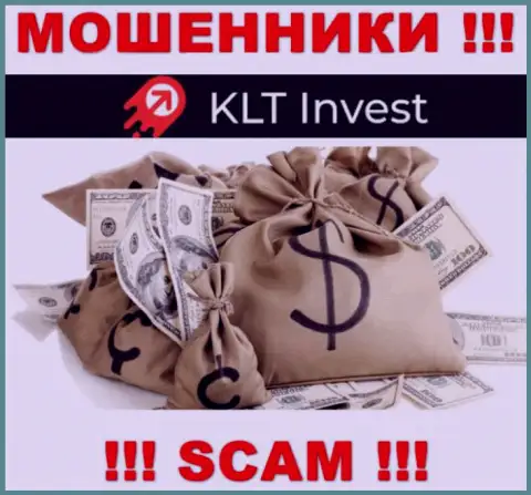 KLT Invest - это ОБМАН !!! Завлекают жертв, а после этого сливают их вложения