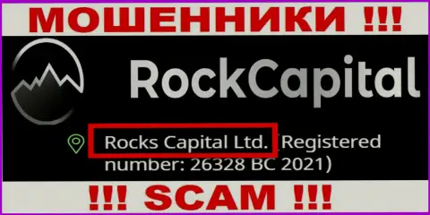 Rocks Capital Ltd - указанная организация управляет лохотронщиками Рокс Капитал Лтд