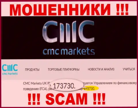 На интернет-портале обманщиков CMC Markets хотя и размещена лицензия, но они в любом случае ШУЛЕРА