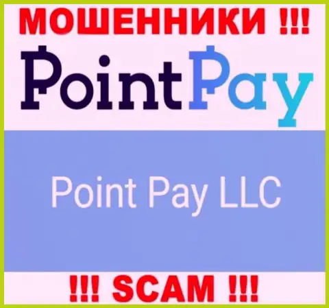 Юридическое лицо мошенников PointPay Io - это Point Pay LLC, данные с онлайн-ресурса кидал