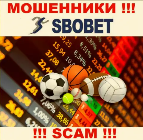 SboBet - это подозрительная организация, вид работы которой - Букмекер