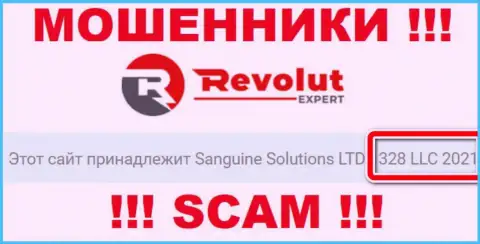 Не работайте с организацией Sanguine Solutions LTD, регистрационный номер (1328 LLC 2021) не повод отправлять накопления