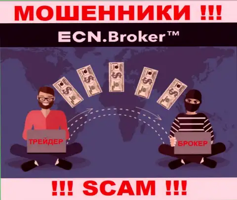 Не взаимодействуйте с брокером ECN Broker - не окажитесь очередной жертвой их незаконных манипуляций