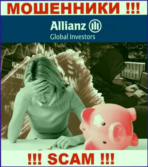 Компания Allianz Global Investors очевидно противоправно действующая и точно ничего полезного от нее ожидать не нужно