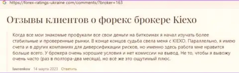 Некоторые посты о компании Киексо Ком, размещенные на сайте Форекс-Рейтингс-Юкрейн Ком