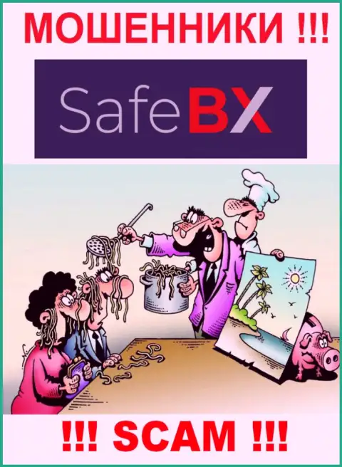 Пользуясь наивностью лохов, SafeBX втягивают жертв в свой разводняк