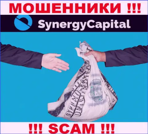 Мошенники из ДЦ SynergyCapital Top вымогают дополнительные финансовые вливания, не поведитесь